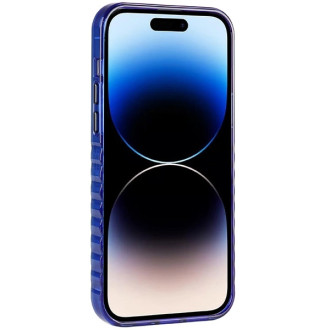Pouzdro Audi IML MagSafe pro iPhone 14 Pro Max - modré