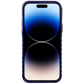 Pouzdro Audi IML MagSafe pro iPhone 14 Pro Max - modré
