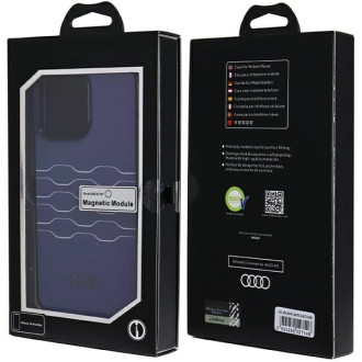 Pouzdro Audi IML MagSafe pro iPhone 14 Pro Max - modré