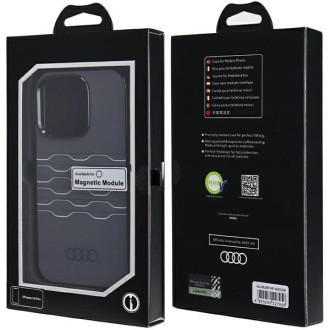 Pouzdro Audi IML MagSafe pro iPhone 14 Pro - černé