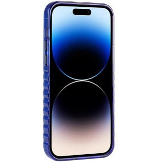 Pouzdro Audi IML MagSafe pro iPhone 14 Pro - modré