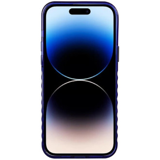 Pouzdro Audi IML MagSafe pro iPhone 14 Pro - modré