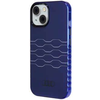 Pouzdro Audi IML MagSafe pro iPhone 15 / 14 / 13 - modré