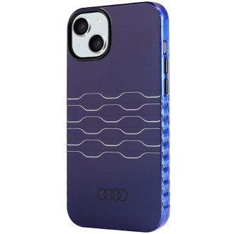 Pouzdro Audi IML MagSafe pro iPhone 15 Plus / 14 Plus - modré