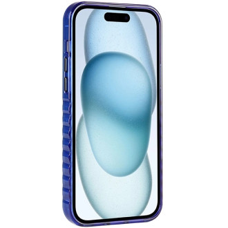 Pouzdro Audi IML MagSafe pro iPhone 15 Plus / 14 Plus - modré