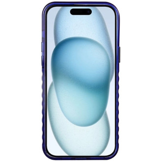 Pouzdro Audi IML MagSafe pro iPhone 15 Plus / 14 Plus - modré