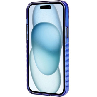 Pouzdro Audi IML MagSafe pro iPhone 15 Plus / 14 Plus - modré