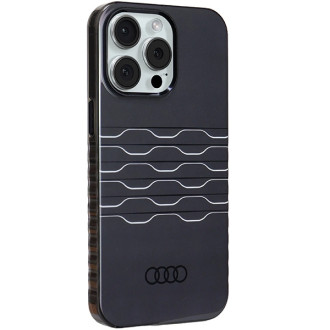 Pouzdro Audi IML MagSafe pro iPhone 15 Pro Max - černé