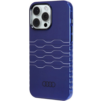 Pouzdro Audi IML MagSafe pro iPhone 15 Pro Max - modré