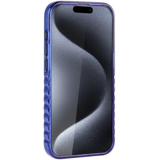 Pouzdro Audi IML MagSafe pro iPhone 15 Pro Max - modré