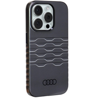 Pouzdro Audi IML MagSafe pro iPhone 15 Pro - černé