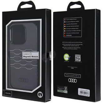 Pouzdro Audi IML MagSafe pro iPhone 15 Pro - černé