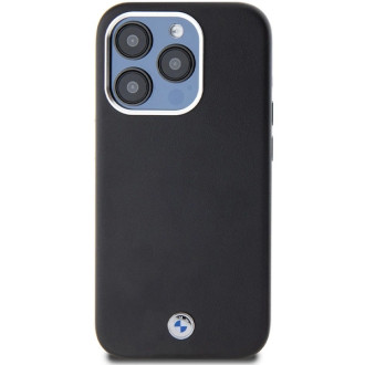BMW Signature Wrapped Metal MagSafe obal pro iPhone 14 Pro - černý