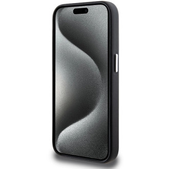 BMW Signature Wrapped Metal MagSafe obal pro iPhone 14 Pro - černý