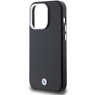 BMW Signature Wrapped Metal MagSafe obal pro iPhone 14 Pro - černý