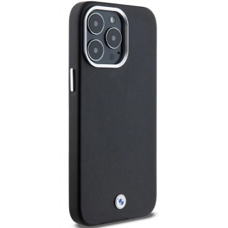 BMW Signature Wrapped Metal MagSafe obal pro iPhone 15 Pro Max - černý