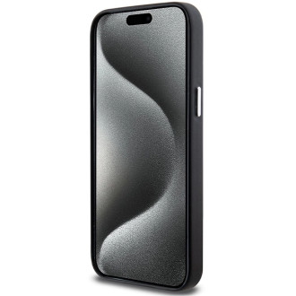 BMW Signature Wrapped Metal MagSafe obal pro iPhone 15 Pro Max - černý