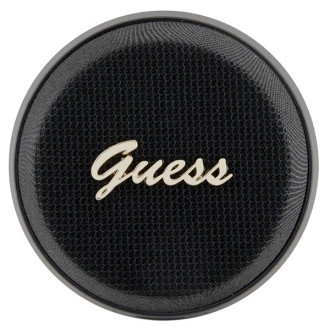 Kovový Bluetooth reproduktor Guess Magnetic Script - černý