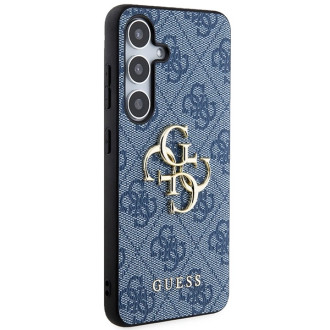 Pouzdro Guess 4G Big Metal Logo pro Samsung Galaxy S24+ - modré