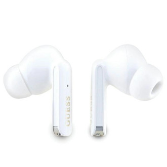 Bluetooth sluchátka Guess Glitter Gradient TWS s dokovací stanicí - černá