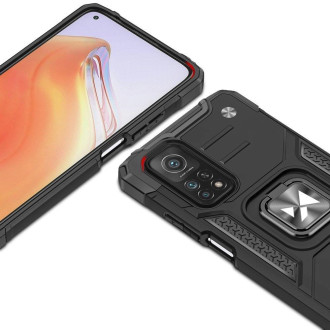 Wozinsky Ring Armor Tough Hybrid Case Cover + Magnetic Mount Mi Poco M4 Pro 5G / Redmi Note 11 5G (China) / Redmi Note 11T 5G / Redmi Note 11S 5G blac