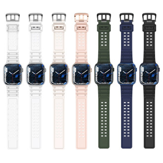 Řemínek Řemínek Triple Protection pro Apple Watch SE, 8, 7, 6, 5, 4, 3, 2, 1 (41, 40, 38 mm) pásek náramek zelený