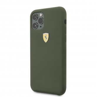 Ferrari SF Logo Kryt pro iPhone 11 Pro Mid Green (FESSIHCN58MG)