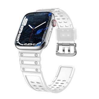 Strap Triple Protection řemínek pro Apple Watch Ultra, SE, 8, 7, 6, 5, 4, 3, 2, 1 (49, 45, 44, 42 mm) náramek náramek průhledný