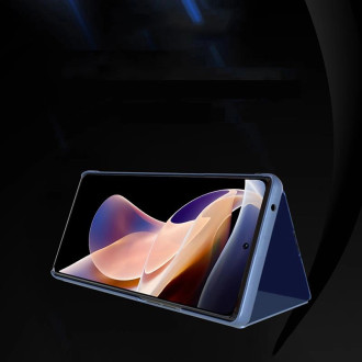 Clear View Case kryt pro Realme C33 flip cover černý