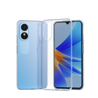 Ultra Clear 0,5mm pouzdro pro Oppo A17 tenký kryt průhledný