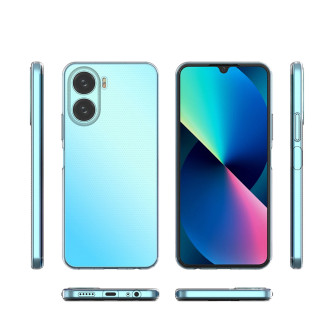 Ultra Clear 0,5mm pouzdro pro Vivo Y16 / Vivo Y02s tenký kryt průhledný