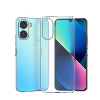 Ultra Clear 0,5mm pouzdro pro Vivo Y16 / Vivo Y02s tenký kryt průhledný