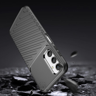 Pouzdro Thunder Case pro Samsung Galaxy A24 4G silikonové pancéřové pouzdro černé