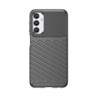 Pouzdro Thunder Case pro Samsung Galaxy A24 4G silikonové pancéřové pouzdro černé