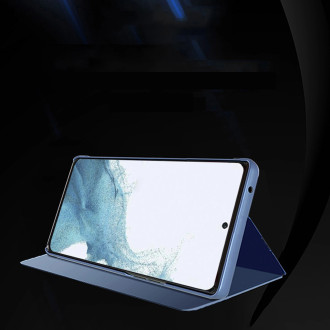 Kryt Clear View Case pro Samsung Galaxy A24 4G flipový kryt modrý