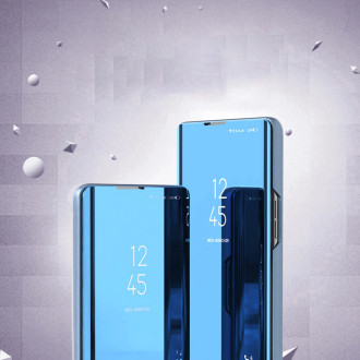 Kryt Clear View Case pro Samsung Galaxy A24 4G flipový kryt modrý