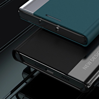 Pouzdro Sleep Case Pro pro Xiaomi Redmi Note 12 Pro+ s odklápěcím stojánkem černé