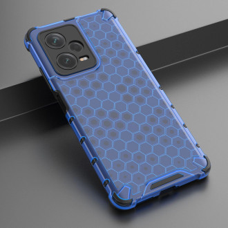 Voštinové pouzdro pro Xiaomi Redmi Note 12 Pro+ pancéřovaný hybridní kryt modrý