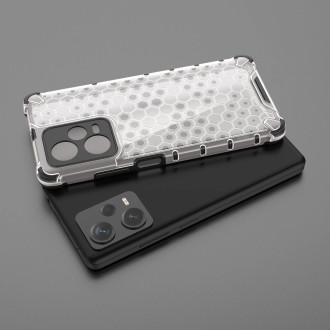 Voštinové pouzdro pro Xiaomi Redmi Note 12 Pro+ pancéřovaný hybridní kryt modrý