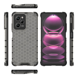 Voštinové pouzdro pro Xiaomi Redmi Note 12 Pro / Poco X5 Pro 5G obrněný hybridní kryt černý