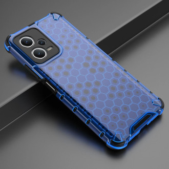 Voštinové pouzdro pro Xiaomi Redmi Note 12 5G / Poco X5 5G pancéřované hybridní pouzdro modré