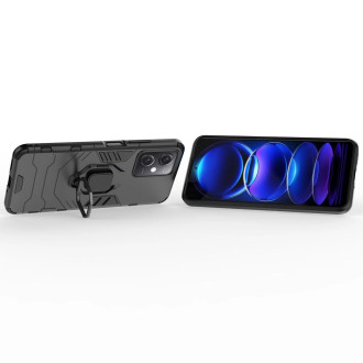 Ring Armor Case pro Xiaomi Redmi Note 12 5G / Poco X5 5G Armor Cover Magnetický držák Ring Black