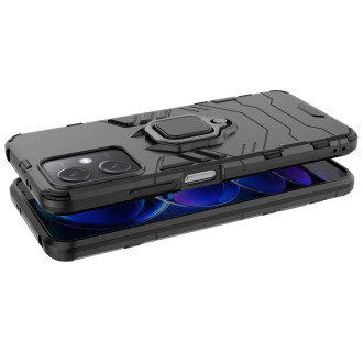 Ring Armor Case pro Xiaomi Redmi Note 12 5G / Poco X5 5G Armor Cover Magnetický držák Ring Black