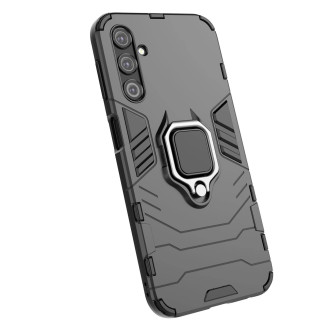 Pouzdro Ring Armor pro Samsung Galaxy A24 4G pancéřový kryt magnetický držák kroužkový černý