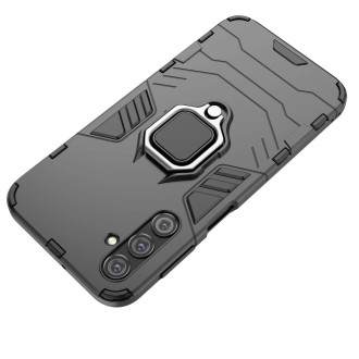 Pouzdro Ring Armor pro Samsung Galaxy A24 4G pancéřový kryt magnetický držák kroužkový černý