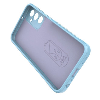 Magic Shield Case pro Samsung Galaxy A24 4G flexibilní pancéřový kryt světle modrý
