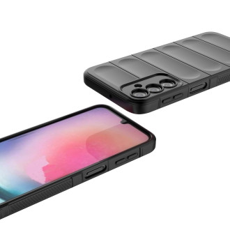 Magic Shield Case pro Samsung Galaxy A24 4G flexibilní pancéřový kryt modrý