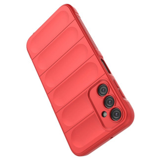 Magic Shield Case pro Samsung Galaxy A24 4G flexibilní pancéřový kryt červený