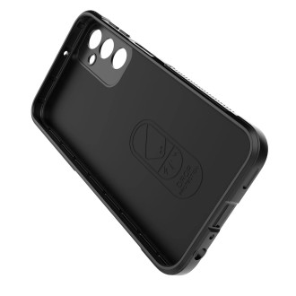 Magic Shield Case pro Samsung Galaxy A24 4G flexibilní pancéřový kryt černý