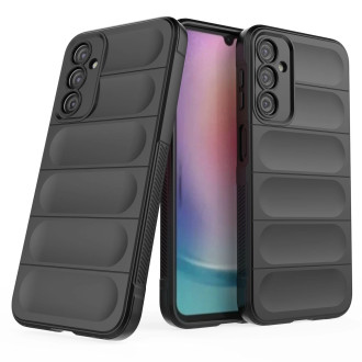 Magic Shield Case pro Samsung Galaxy A24 4G flexibilní pancéřový kryt černý
